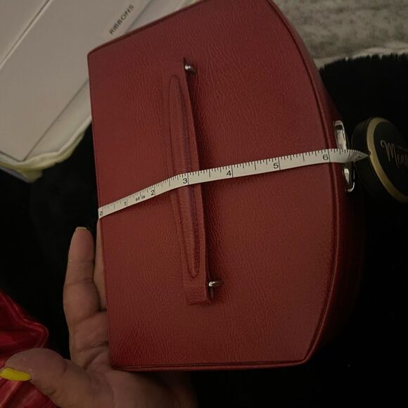 Box Davidt's [J51201 - Coffret a Bijoux 'Active Woman' rouge | Jewellery. Box re - Picture 9 of 13